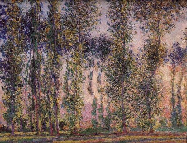 steve art gallery Poplars at Giverny Claude Monet 50x40cm