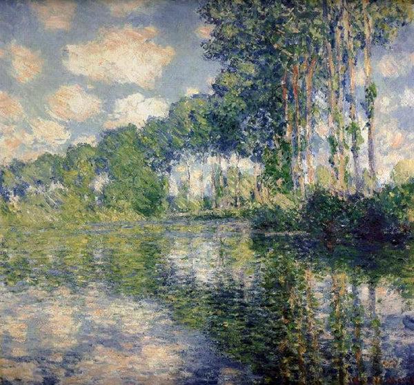 steve art gallery Poplars on the Banks of the River Epte Claude Monet 50x50cm