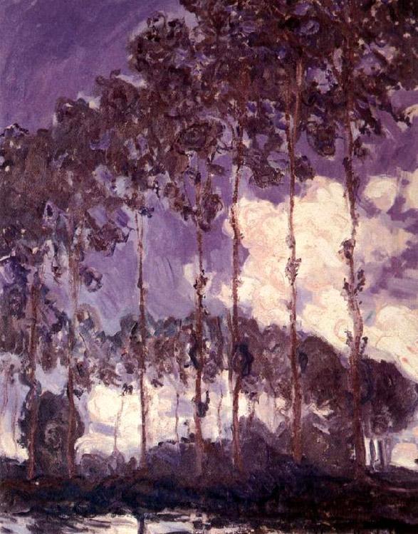 steve art gallery Poplars on the Banks of the River Epte Claude Monet 50x40cm