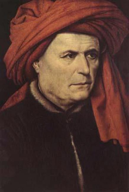 steve art gallery Portrait of a Man Robert Campin 41x28cm