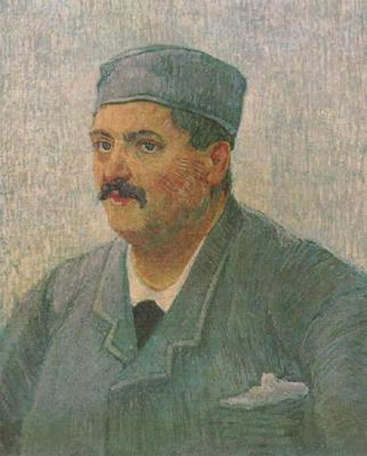 steve art gallery Portrait of a Man with a Skull Cap Vincent Van Gogh 65.5x54.5cm