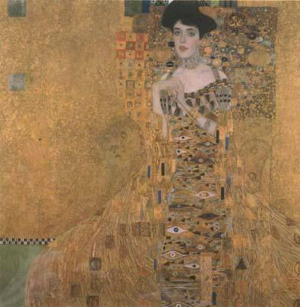 steve art gallery Portrait of Adele Bloch-Bauer I Gustav Klimt 50x50cm