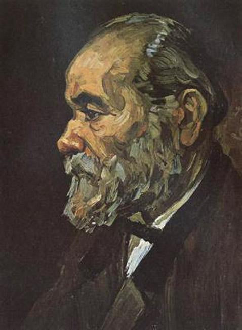 steve art gallery Portrait of an old man with Beard Vincent Van Gogh 44.5x33.5cm