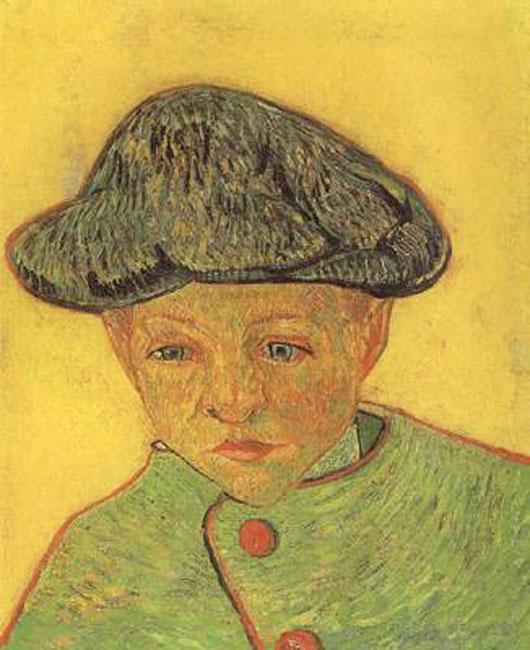 steve art gallery Portrait of Camille Roulin Vincent Van Gogh 43x35cm