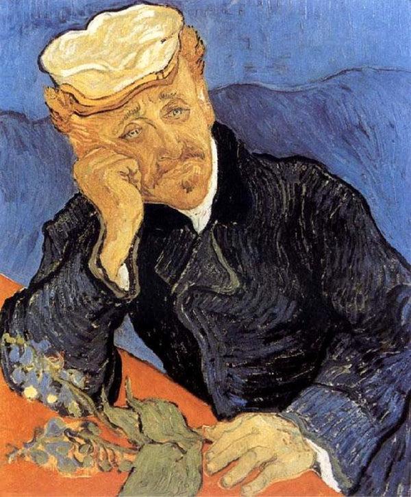 steve art gallery Portrait of Dector Gacher Vincent Van Gogh 68x57cm