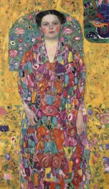 steve art gallery Portrait of Eugenia Primavesi Gustav Klimt 80x40cm