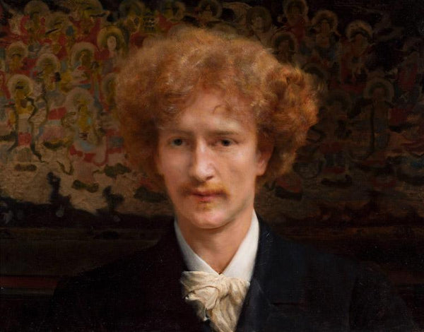 steve art gallery Portrait of Ignacy Jan Alma-Tadema Sir Lawrence 45.7x58.4cm