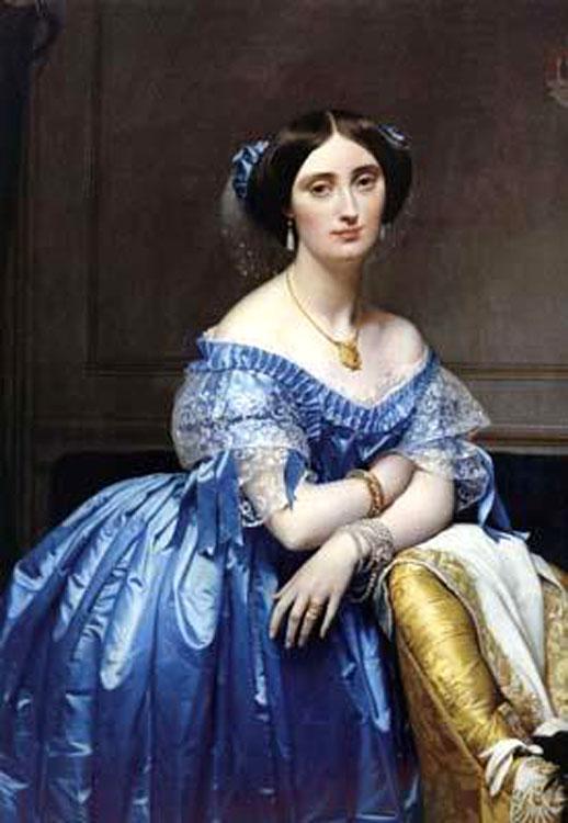 steve art gallery Portrait of Princess Pauline-Eleonore Jean Auguste Dominique Ingres