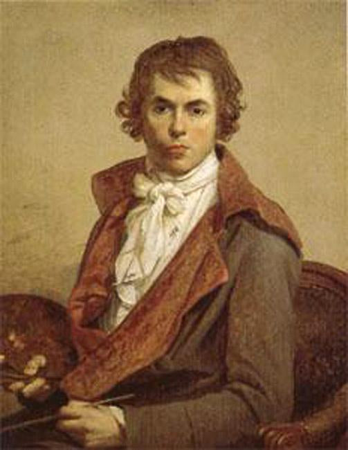steve art gallery Portrait of the Artist Jacques-Louis David 81x64cm
