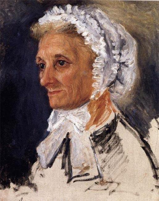 steve art gallery Portrait of the Artist's Mother Pierre Renoir 45x38cm