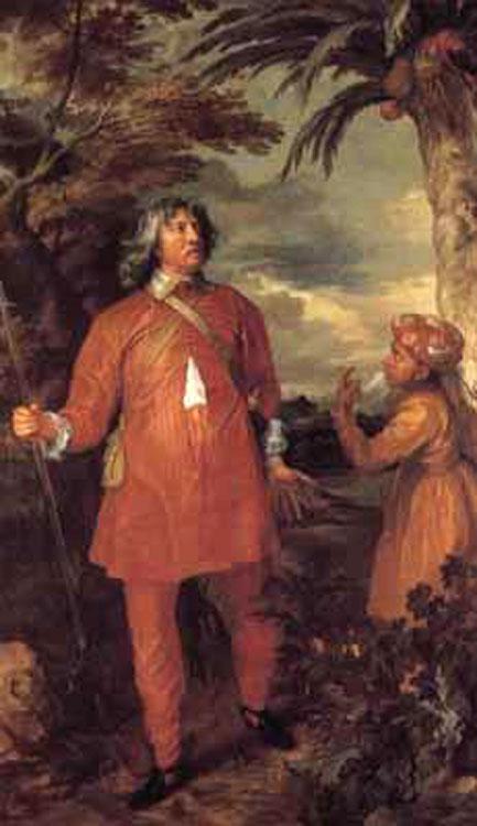 steve art gallery Portrait of the earl of denbigh Anthony Van Dyck 60x40cm