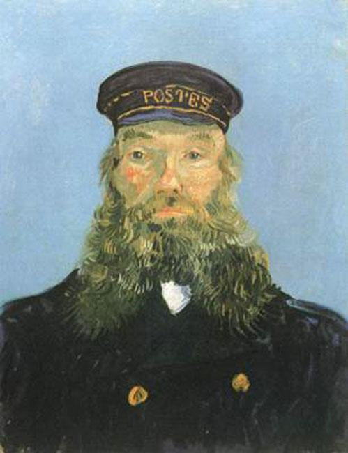 steve art gallery Portrait of the Postman Joseph Roulin Vincent Van Gogh 64x48cm