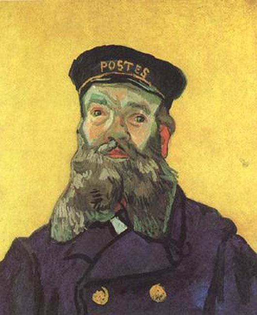 steve art gallery Portrait of the Postman Joseph Roulin Vincent Van Gogh 65x54cm