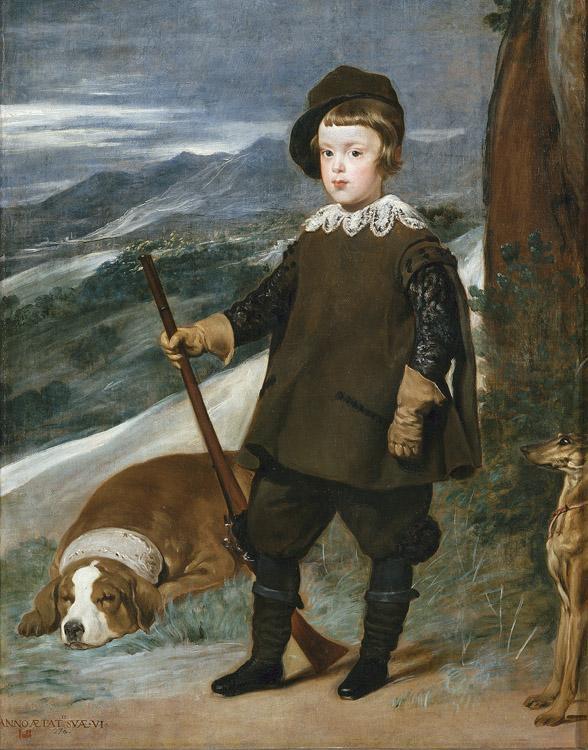 steve art gallery Prince Baltasar Carlos as a Hunter Diego Velazquez 50x40cm