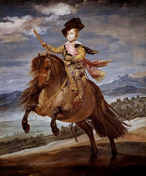 steve art gallery Prince Baltasar Carlos Equestrian Diego Velazquez 60x50cm