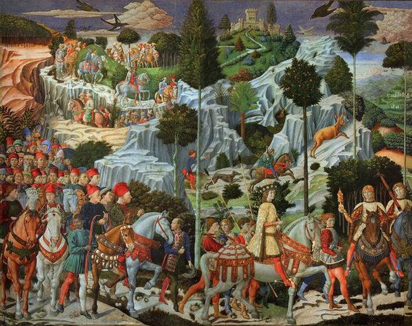 steve art gallery Procession of the Magi Benozzo Gozzoli 50x40cm