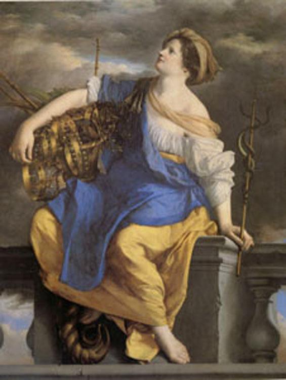 steve art gallery Public Felicity Surmounting Perils Orazio Gentileschi 50x40cm