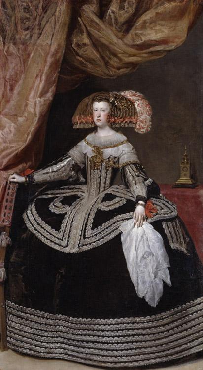 steve art gallery Queen Mariana Diego Velazquez 80x40cm