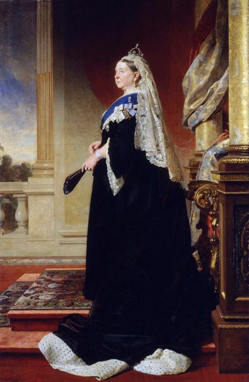 steve art gallery Queen Victoria Heinrich von Angeli 60x40cm