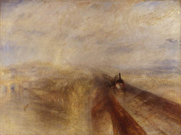 steve art gallery Rain Steam and Speed Joseph Mallord William Turner 50x40cm