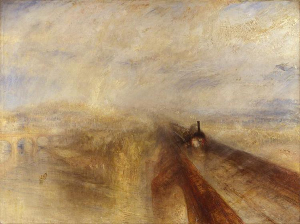steve art gallery Rain Steam and Speed-The Great Western J.M.W. Turner 50x40cm