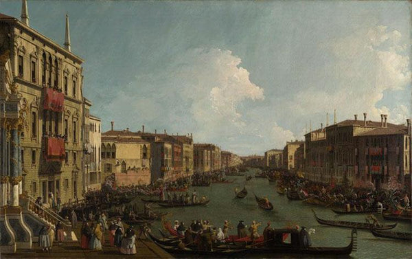 steve art gallery Regata sul Canal Grande Canaletto 60x40cm