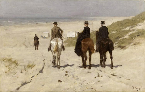 steve art gallery Riders on the Beach at Scheveningen Anton mauve 60x40cm