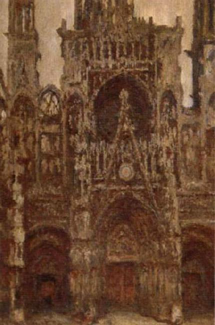steve art gallery Rouen Cathedral Claude Monet 60x40cm