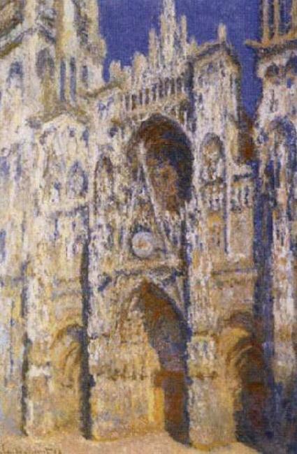 steve art gallery Rouen Cathedral in Brights Sunlight Claude Monet 60x40cm