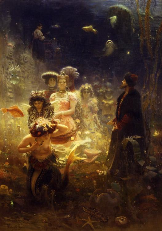 steve art gallery Sadko llya Yefimovich Repin 60x40cm