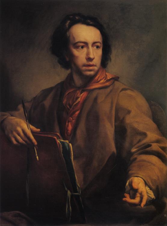 steve art gallery self-Portrait Anton Raphael Mengs 60x40cm