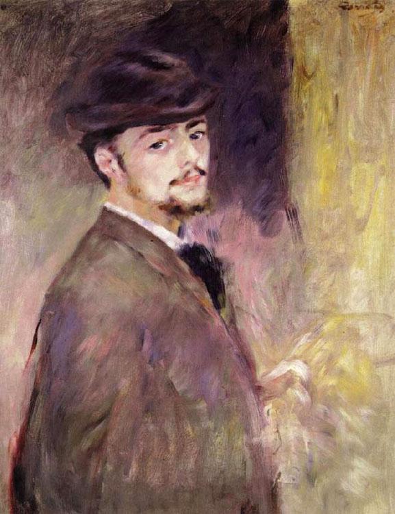 steve art gallery Self-Portrait at the Age of Thirty-five Pierre Renoir 73x53cm