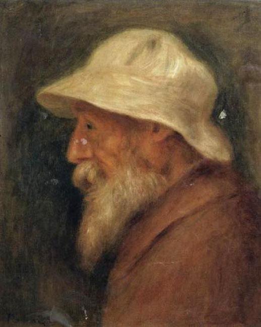 steve art gallery Self-Portrait Pierre Renoir 42x33cm