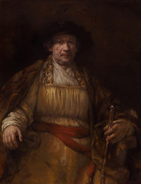 steve art gallery Self-portrait REMBRANDT Harmenszoon van Rijn 50x40cm
