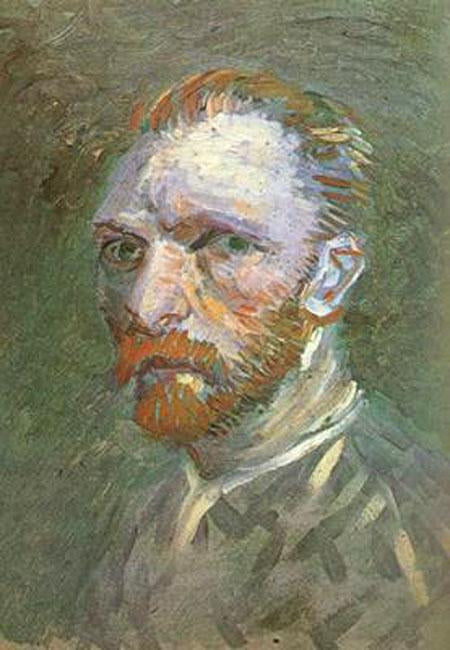 steve art gallery Self-Portrait Vincent Van Gogh 19x14cm