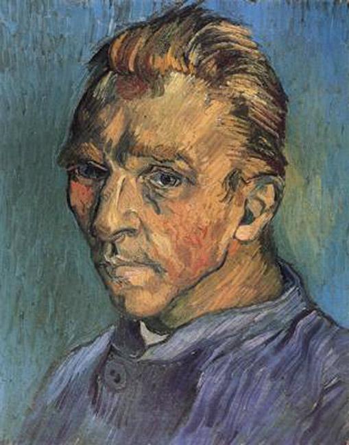 steve art gallery Self-Portrait Vincent Van Gogh 40x31cm