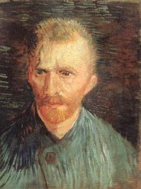 steve art gallery Self-Portrait Vincent Van Gogh 41x33cm