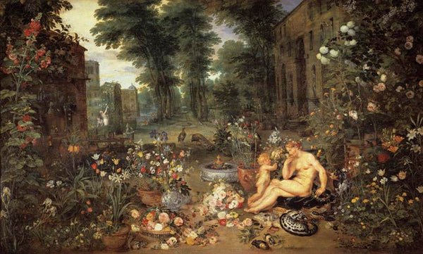 steve art gallery Sencse of Smell BRUEGHEL Jan the Elder 60x40cm