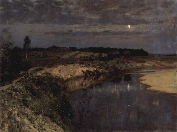 steve art gallery Silence Isaac Ilich Levitan 50x40cm