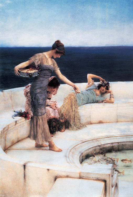 steve art gallery Silver Favourites Alma-Tadema Sir Lawrence 69.1x42.2cm