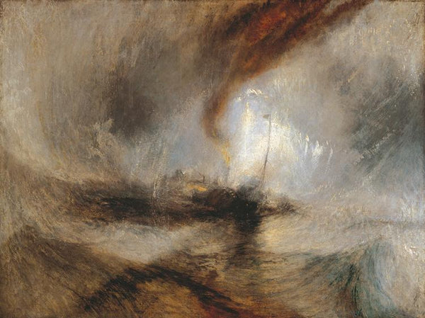 steve art gallery Snowstorm Boat at the Joseph Mallord William Turner 50x40cm