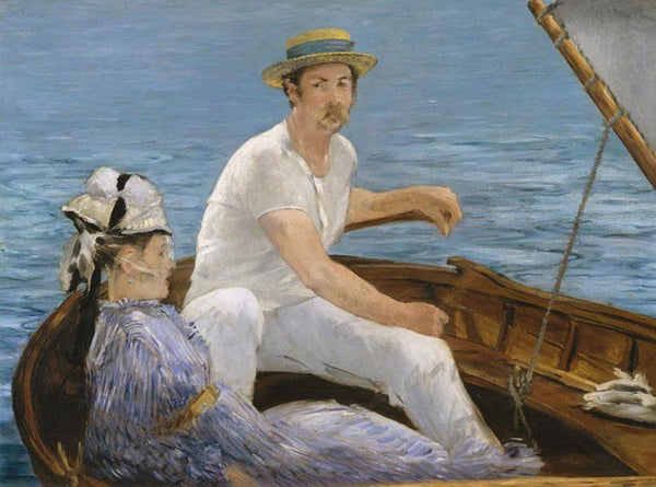 steve art gallery Boating Edouard Manet 50x40cm