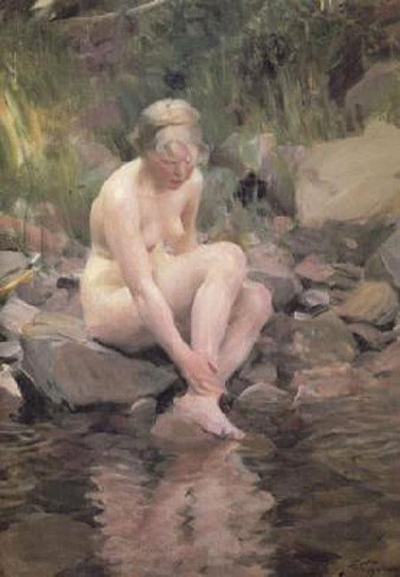 steve art gallery Dagmar Anders Zorn 60x40cm