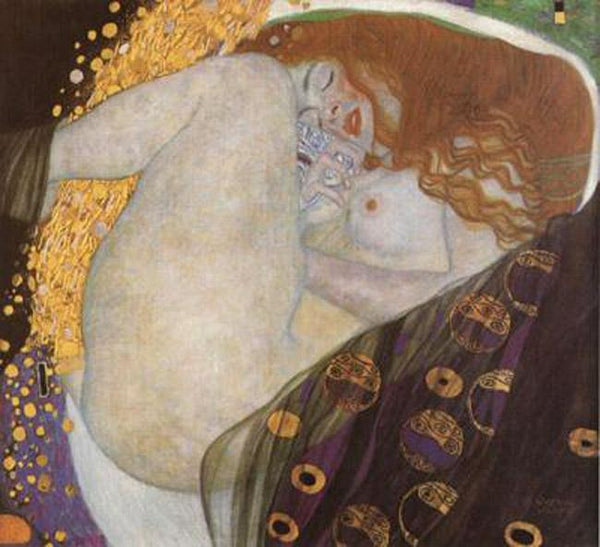 steve art gallery Danae Gustav Klimt 55x60