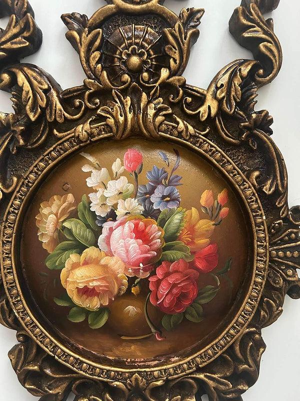 Steve Art Gallery Floral Oil Painting 48x30 Cm