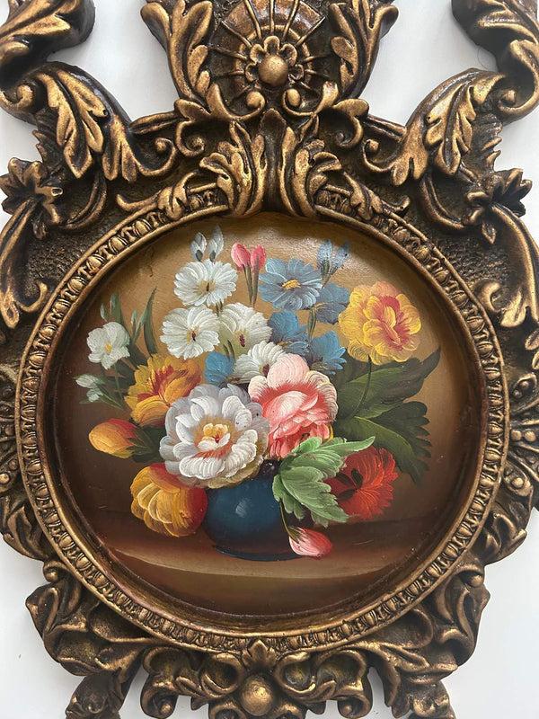 Steve Art Gallery Floral Oil Painting 48x30 Cm