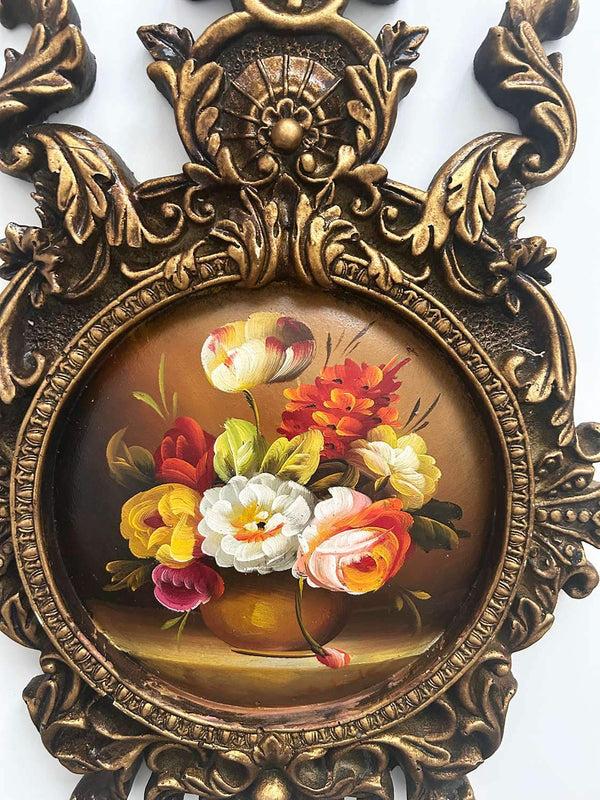 Steve Art Gallery Floral Oil Painting 48x30 Cm