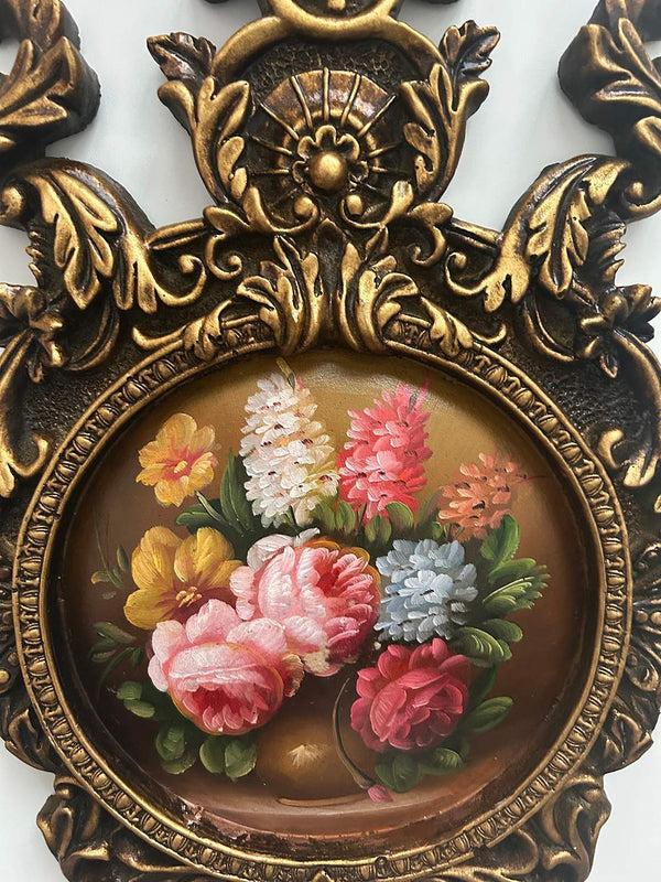 Steve Art Gallery Floral Oil Painting 48x30 Cm