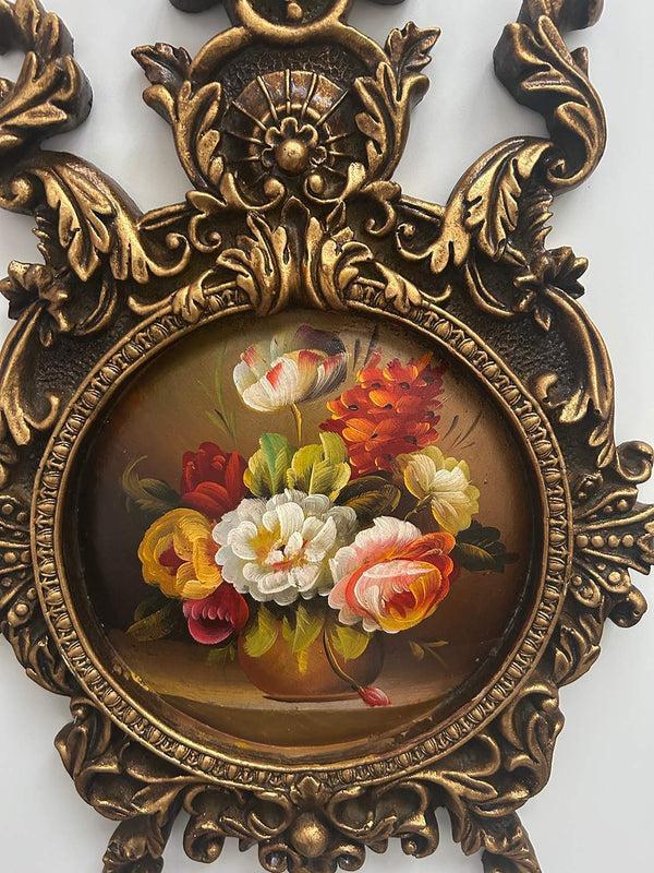 Steve Art Gallery Floral Oil Painting 48x30 Cm