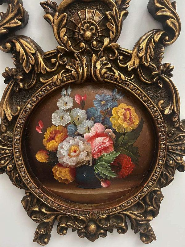 Steve Art Gallery Floral Oil Painting 48x30 Cm